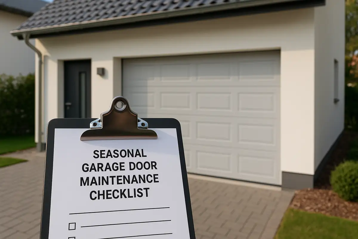 Seasonal Garage Door Maintenance Checklist by Alfi Garage Door Repair in Sausalito, CA