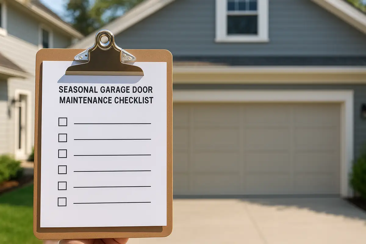 Essential Seasonal Garage Door Maintenance Checklist for Sausalito Homeowners