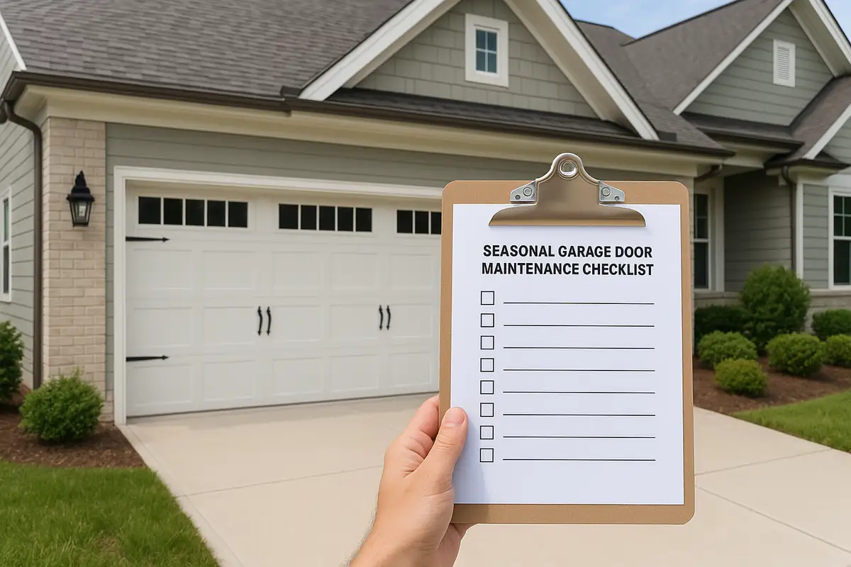 Seasonal Garage Door Maintenance Checklist | Alfi Garage Door Repair