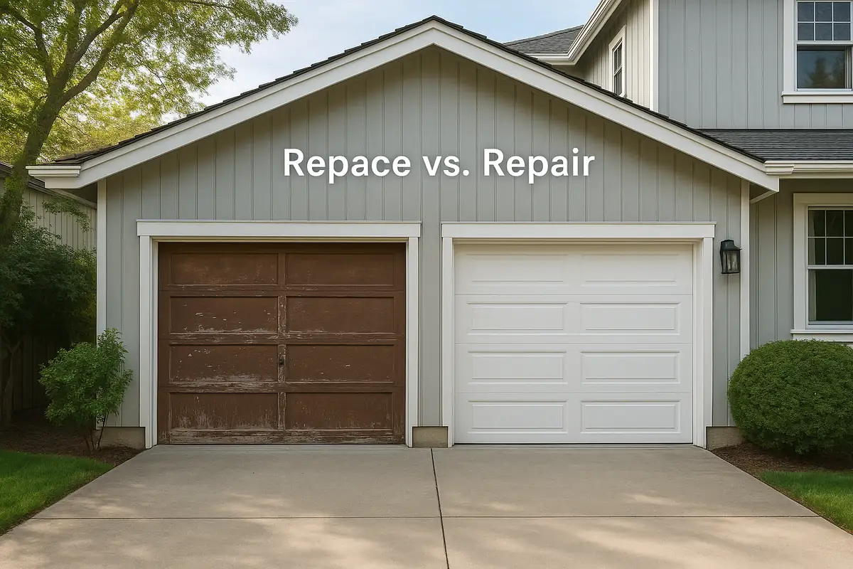 When to Replace vs Repair Your Garage Door: A Guide by Alfi Garage Door Repair